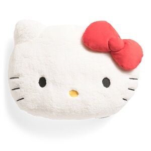 NWT Hello Kitty Plush pillow - White with Red Bow